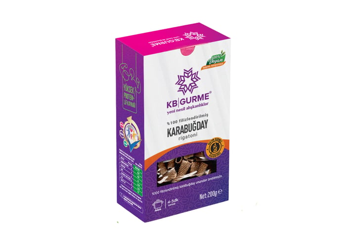 Karabuğday Rigatoni Makarna (Glutensiz, 200gr) - KB Gurme