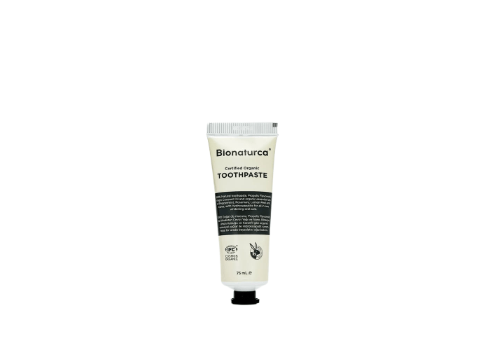 Organik Sertifikalı Tam Koruma Etkili Beyazlatıcı Diş Macunu (75ml) - Bionaturca
