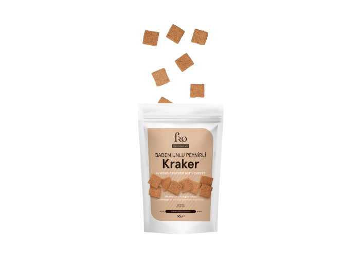 Badem Unlu Peynirli Kraker (50gr) - Fro