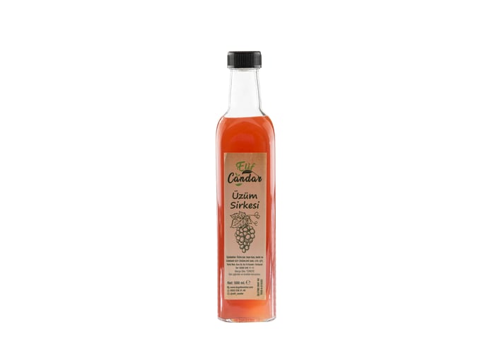 Fermente Üzüm Sirkesi (500ml) - Elif Candar