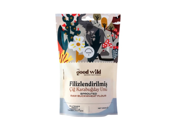 Filizlendirilmiş Çiğ Karabuğday Unu (300gr) - The Good Wild