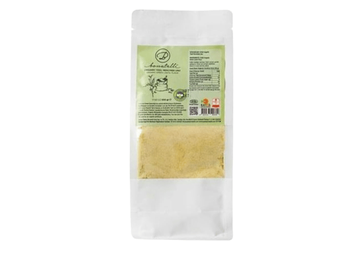 Organik Yeşil Mercimek Unu (500gr) - Bonatelli
