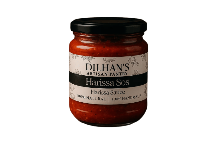 Harissa Acı Biber Sosu (Tunus Usulü, 300gr) - Dilhan’s Artisan Pantry