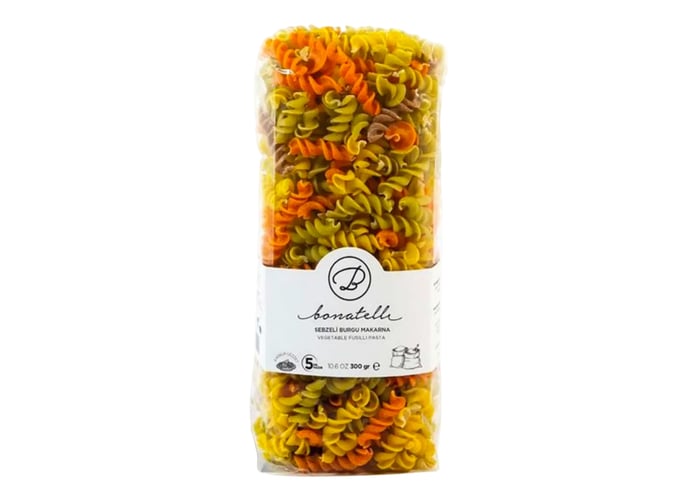 Sebzeli Burgu Makarna (300gr) - Bonatelli