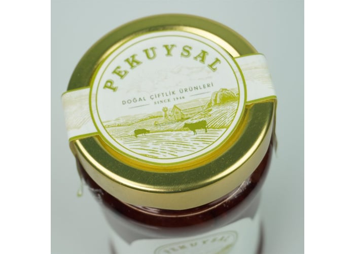 Tarladan Çilek Reçeli (325gr) - Pekuysal Doğal Çiftlik