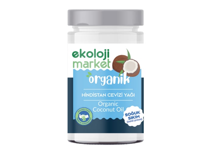 Organik Hindistan Cevizi Yağı (300gr) - Ekoloji Market