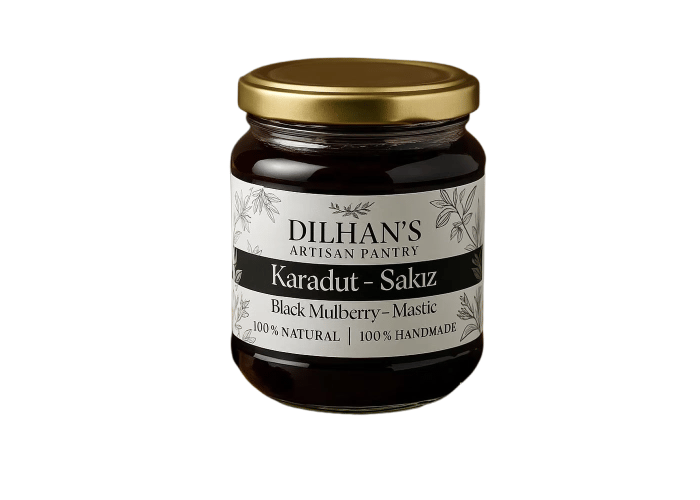 Karadut Reçeli (Sakız Aromalı, 360gr) - Dilhan’s Artisan Pantry