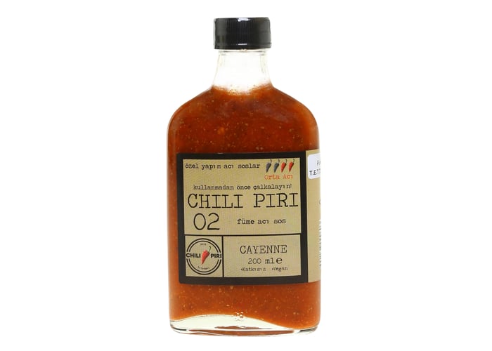 Hayfene Chili Piri Füme Acı Sos (200ml)