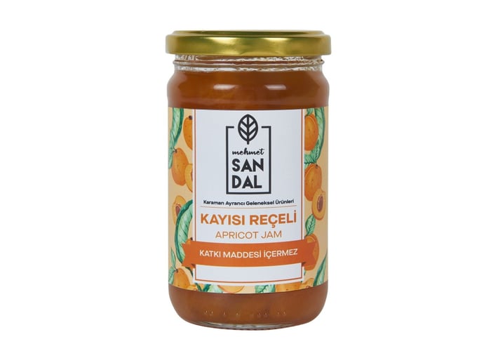 Kayısı Reçeli (320gr) - Mehmet Sandal