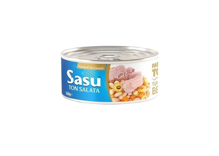 Fasulyeli Ton Balığı Salatası (160gr) - Sasu