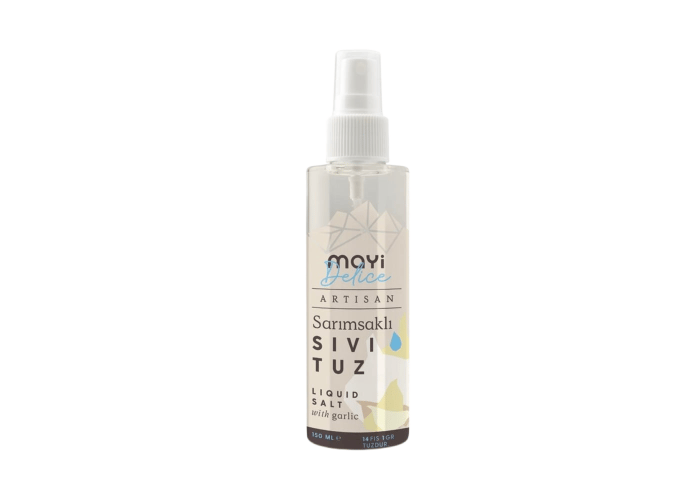 Mayi Tuz Artisan Sarımsaklı Sıvı Tuz (150ml)
