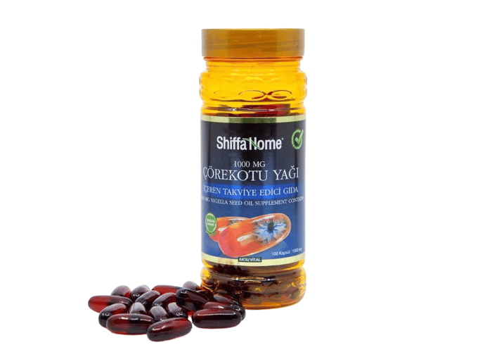 Çörek Otu Yağı (Softjel, 1000mg) - Shiffa Home