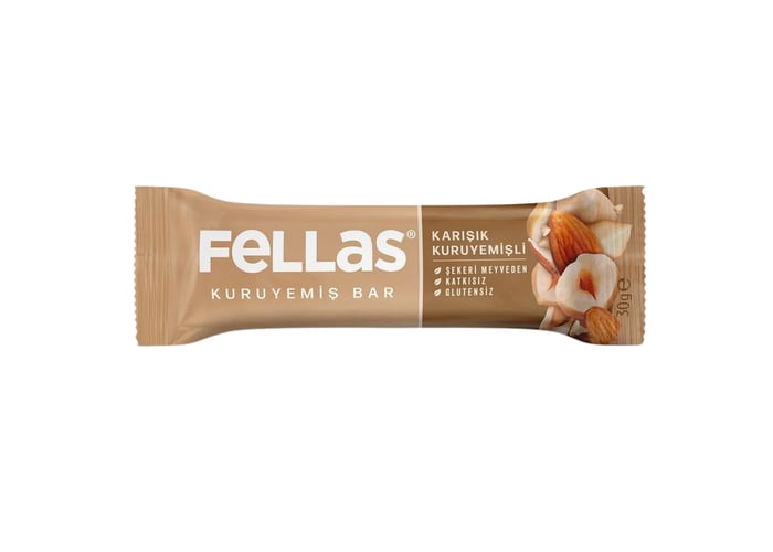 Karışık Kuruyemiş Bar (30gr) - Fellas