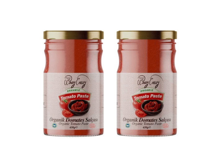Organik Domates Salçası Paketi (650gr x 2 adet) - Windy Valley