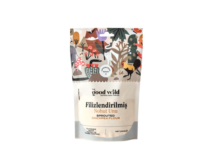 Filizlendirilmiş Nohut Unu (300gr) - The Good Wild