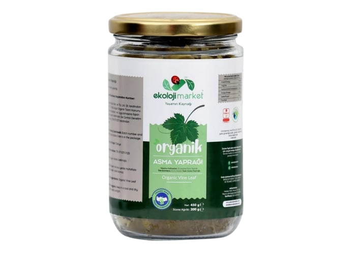 Organik Kuru Basım Asma Yaprağı (200gr) - Ekoloji Market