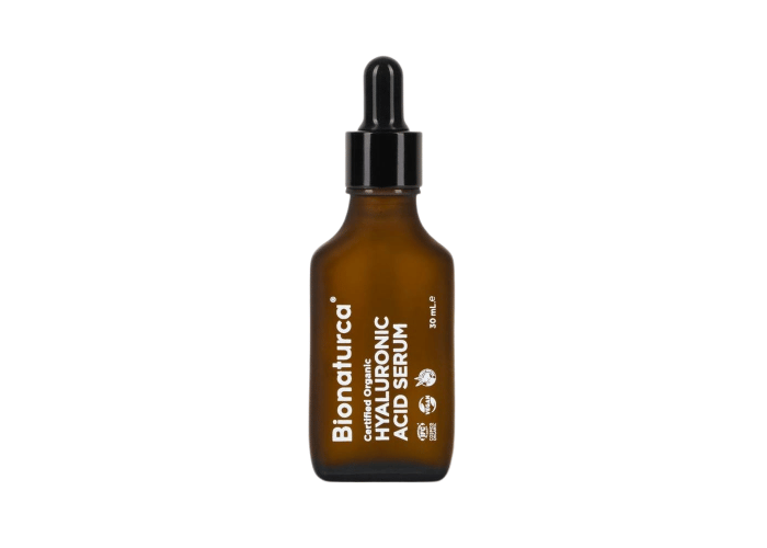 Organik Sertifikalı Hyaluronik Nemlendirici Yüz Serumu (30ml) - Bionaturca