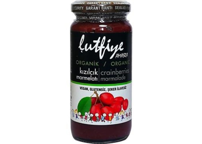 Organik Kızılcık (280gr) - Lütfiye Organik