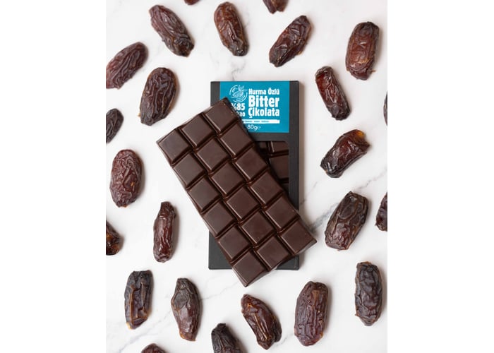 Vegan Hindistan Cevizi Sütlü Çikolata (%50 Kakao, 80gr) - Aroha