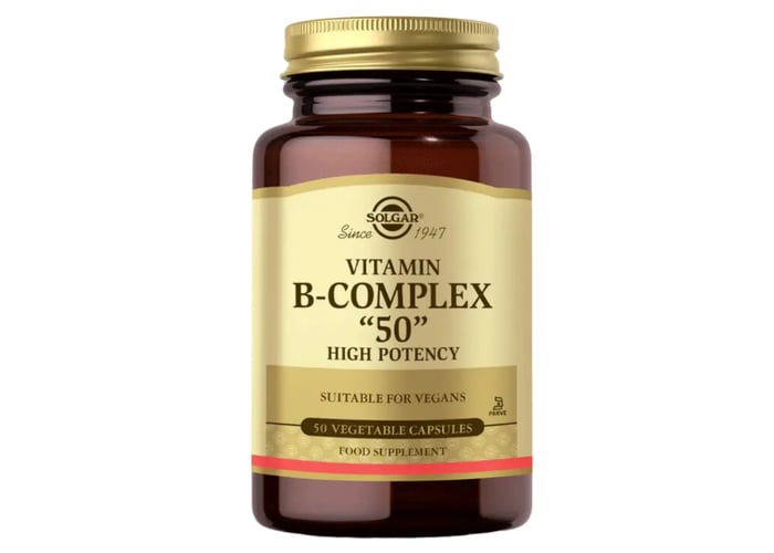 Vitamin B Complex (50 kapsül, 50mg) - Solgar