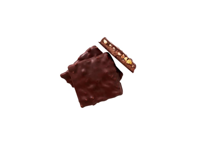 Fındık ve Antep Fıstık Dolgulu Organik Bitter Çikolata (Vegan, 85gr) - Jovia
