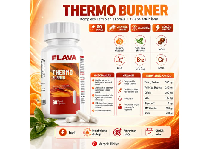 Thermo Burner (60 kapsül) - Proteinocean
