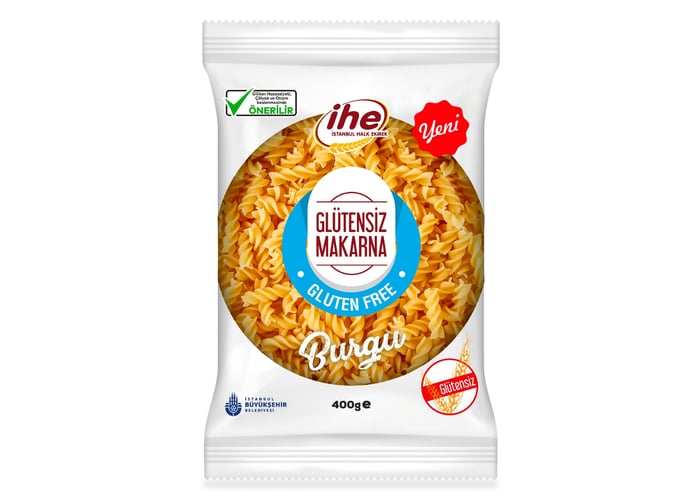 Burgu Makarna (Glutensiz, 400gr) - İstanbul Halk Ekmek