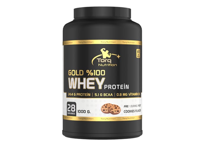 Gold %100 Whey Protein Kurabiyeli (1000gr) - Torq Nutrition