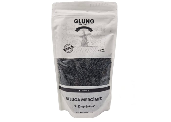 Beluga Mercimek (Glutensiz, 500gr) - Gluno