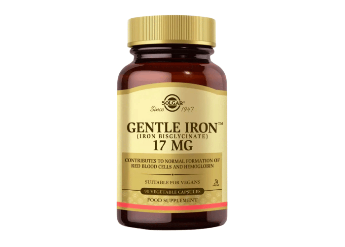 Gentle Iron (90 kapsül, 17mg) - Solgar