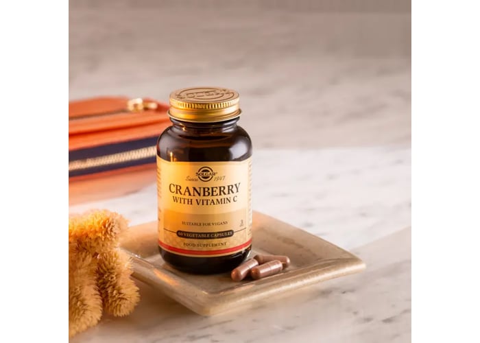 Cranberry With Vitamin C (60 kapsül) - Solgar