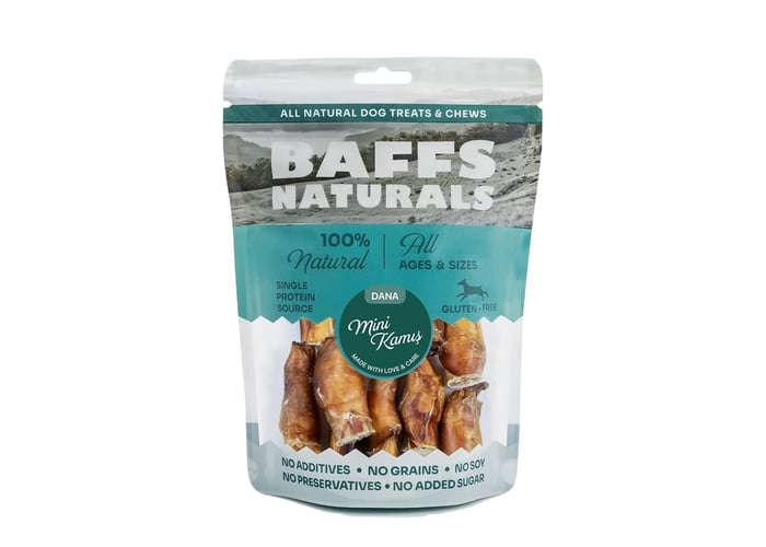 Dana Kamış Atıştırmalık Doğal Köpek Ödül Maması (100gr) - Baffs Naturals