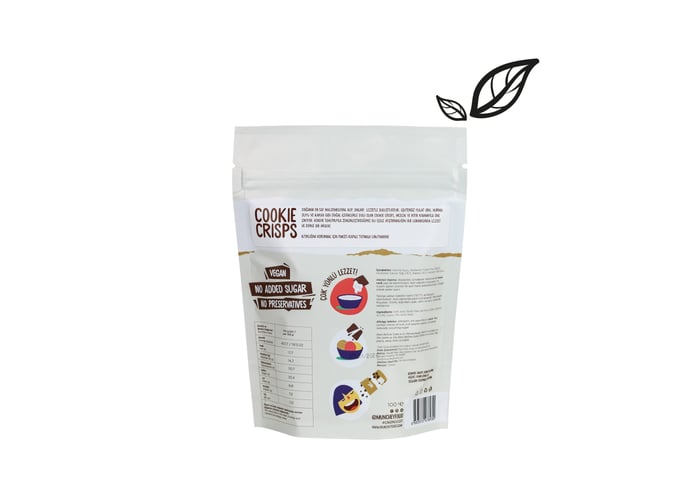 Cookie Crisps Kakao (3 adet x 100gr) - Munchey Food