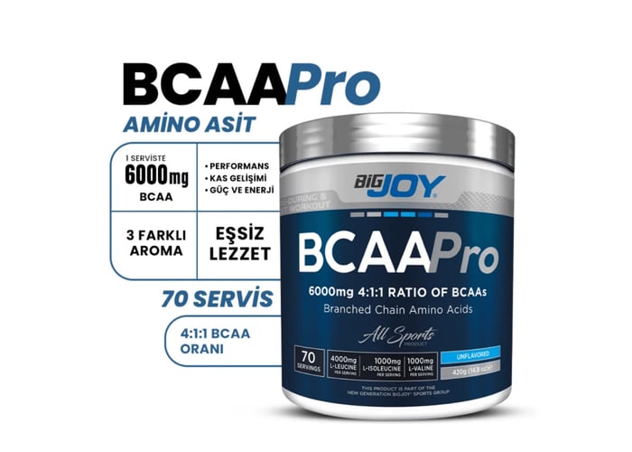 BCAAPro 4:1:1 70 Servis (420gr) - Bigjoy