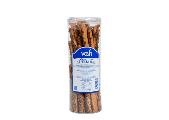 Çörekotlu Çubuk Kraker (150gr) - Vafi