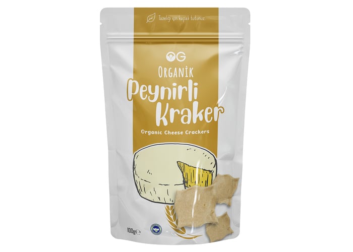 Organik Peynirli Kraker (100gr) - Og Natural