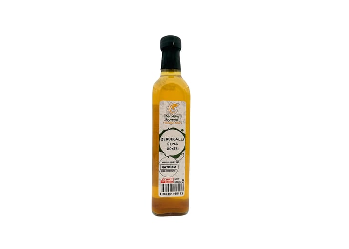 Zerdeçallı Elma Sirkesi (500ml) - Memleket Gurmesi