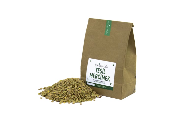 Yerli Yeşil Mercimek (1kg) - Eski Tadında