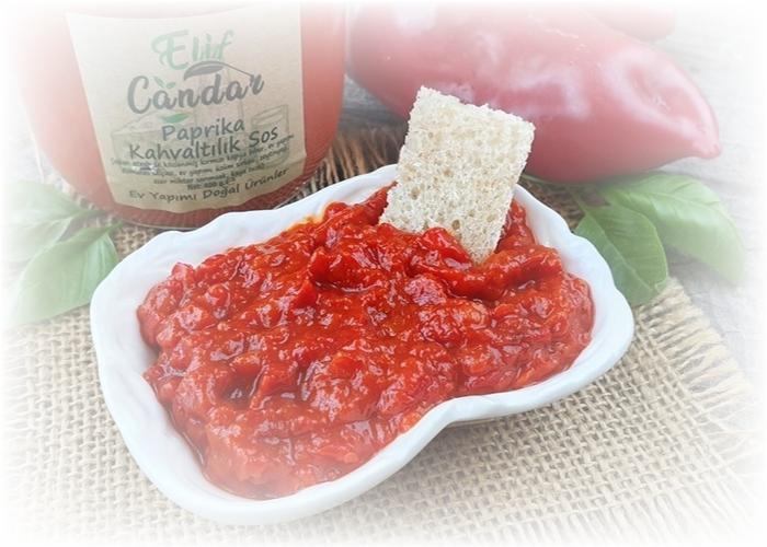 Paprika Kahvaltılık Sos (400gr) - Elif Candar