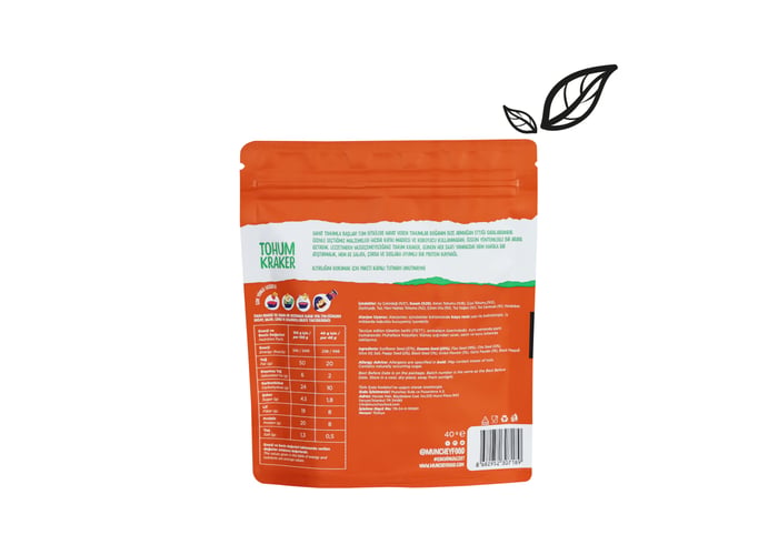 Soğan ve Sarımsak Tohum Kraker (12 adet x 40gr) - Munchey Food