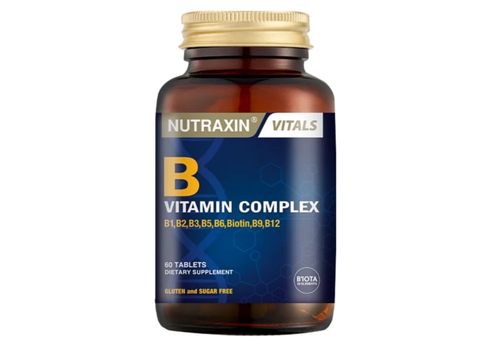 B Complex Vitamin (60 tablet) - Nutraxin