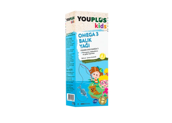 Kids Omega 3 Balık Yağı (150ml) - Youplus