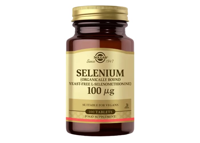 Selenium (100 tablet, 100mcg) - Solgar