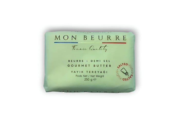 Tuzlu Yayık Tereyağı (250gr) - Mon Beurre