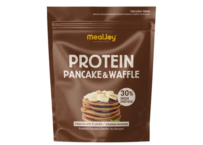 Yüksek Proteinli Pankek & Waffle Kakao Çikolata (600gr) - Bigjoy