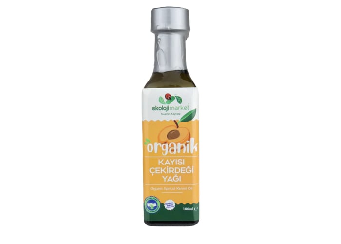 Organik Kayısı Çekirdeği Yağı Soğuk Sıkım (100ml) - Ekoloji Market