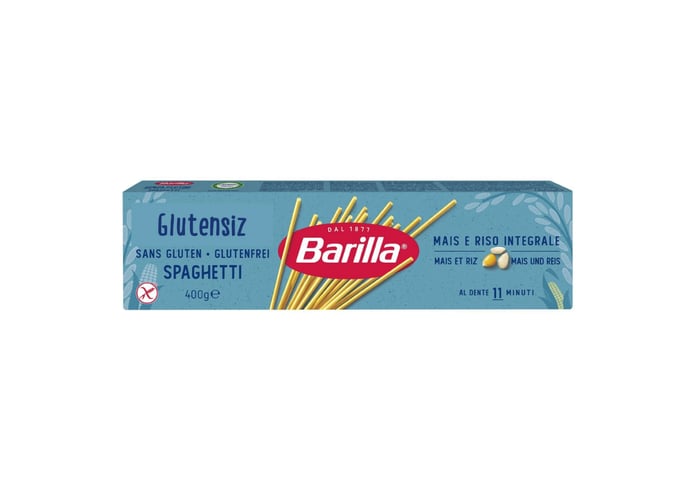 Barilla Spagetti Makarna (Glutensiz, 400gr)