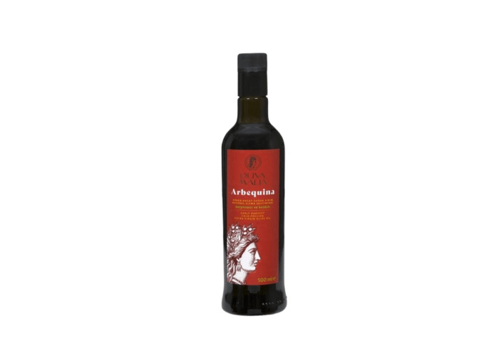 Arbequina Serisi Zeytinyağı (500ml, Soğuk Sıkım, Erken Hasat) - Oliva Malia