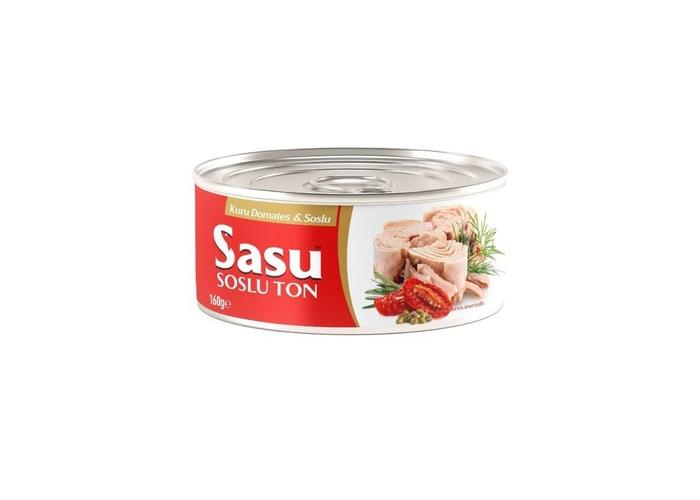 Kuru Domates Soslu Ton Balığı (160gr) - Sasu