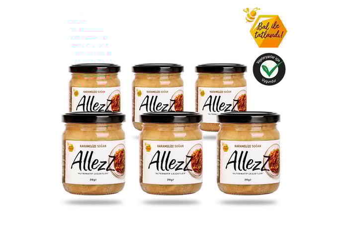 Karamelize Soğan (6 Adet x 210gr) - Allezz